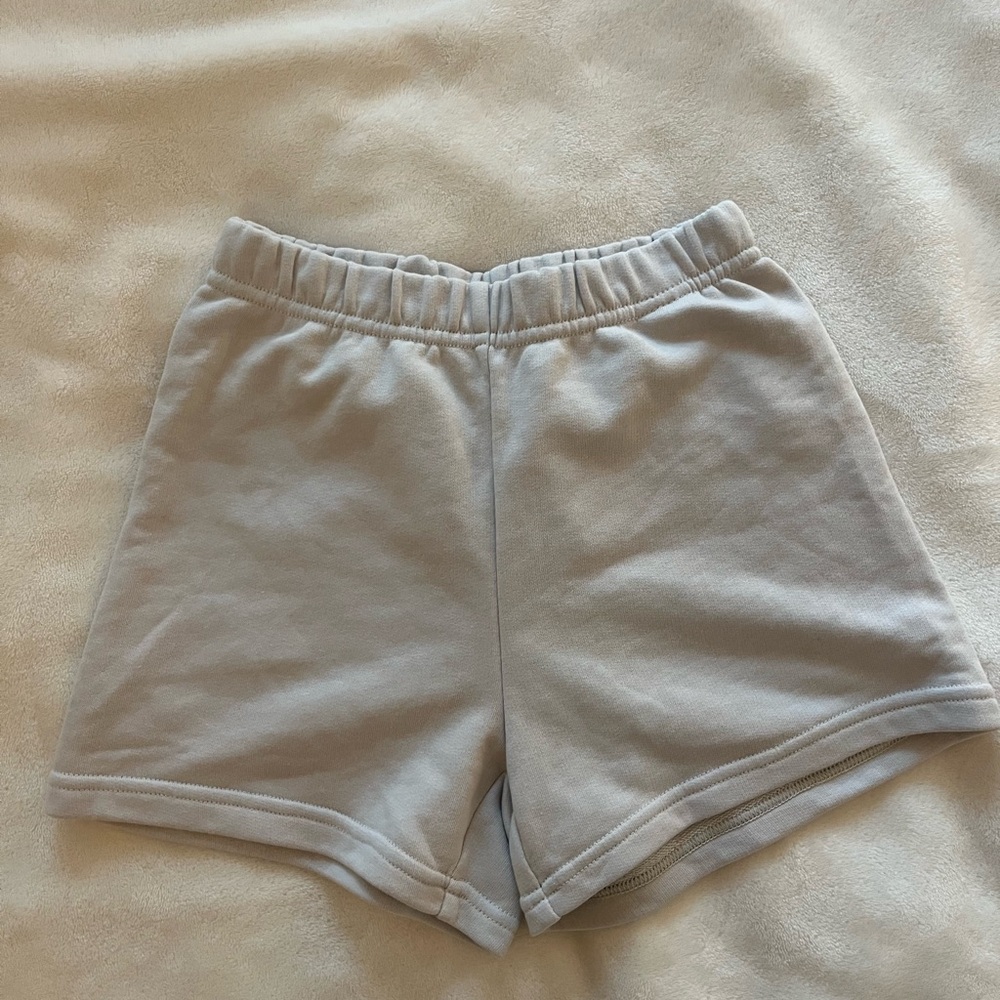TNA Airyaf Fleece Shorts in Cream - Picture 7 of 7
